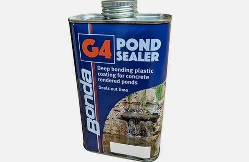 Pond sealer clear paint - sealer,