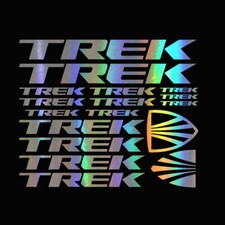 TREK Bike Stickers Decals Set Quality Printed Vinyl Label Set DIY MTB Bicycle