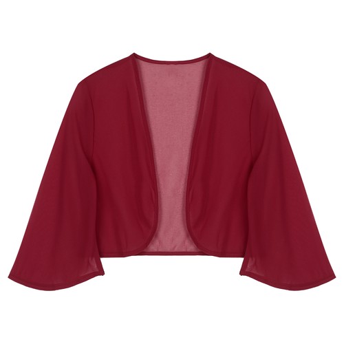 Women chiffon bolero - bolero, shrug