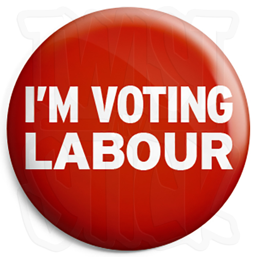 Voting labour 25mm - voting,
