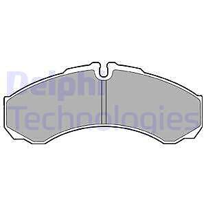 Delphi lp1616 brake pad - delphi,