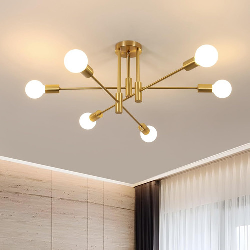 Sputnik ceiling light - ceiling, 6-light