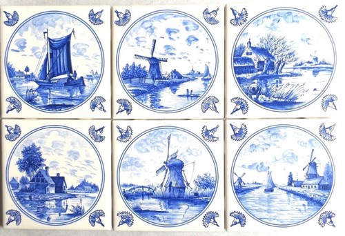 Nautical blue delft - ,