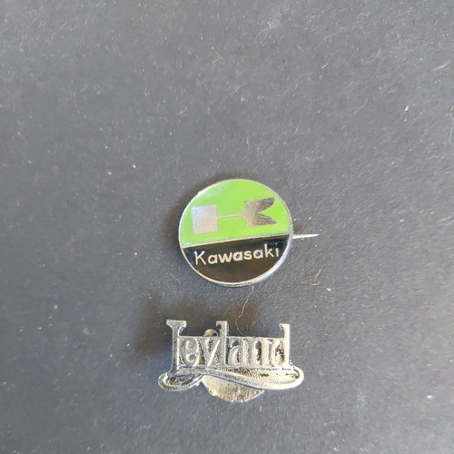 Vintage 1980s kawasaki enamel - vintage,