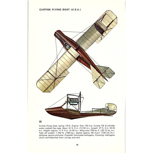 Curtiss flying boat seaplane - &,