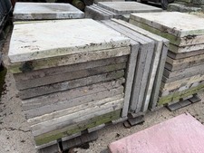 62 Assorted Paving Slabs 450mm Square
