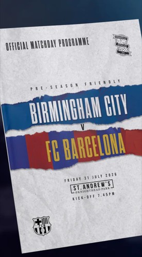 Birmingham city barcelona - city, v