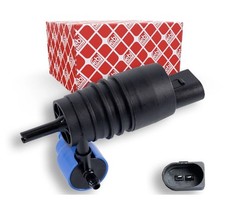 Febi 26259 Window Cleaning Washer Fluid Pump Fits Seat Skoda Smart Suzuki VW