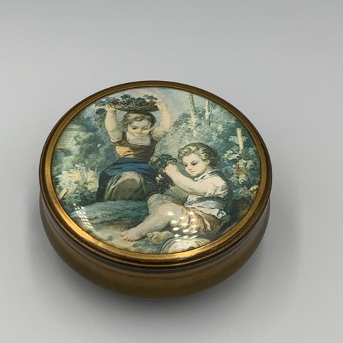 Vintage polished brass painted - vintage,