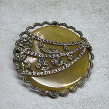 Retro Vintage Brooch Silver