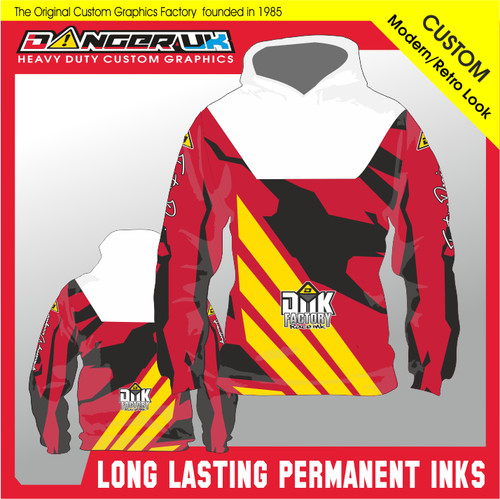Motocross sublimated hoodie - mx,