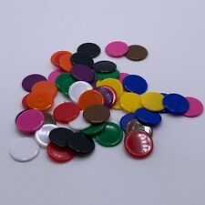 15mm Plastic Counters - Tiddly Winks - 50 counters per Pack.