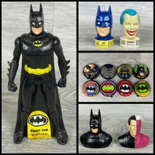 Batman, Joker, Two Face Candy Wrappers / Containers, Vintage 90's Michael Keaton
