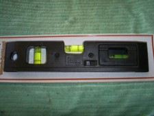 SPIRIT LEVEL 8" MAGNETIC WITH POP OUT MINI LEVEL  