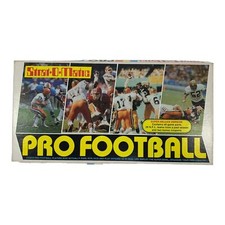 Vintage Strat-O-Matic Pro Football Deluxe 1982 Made In USA Cards Board Game Used