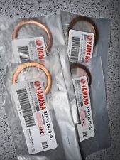 4 x GENUINE YAMAHA EXHAUST GASKETS 3YF1461301