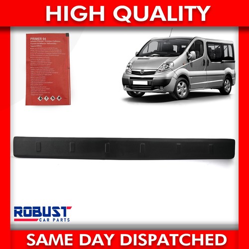 Rear bumper abs black - rear, cover