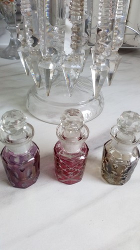 Art deco faceted crystal - art,