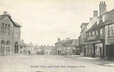 BAMPTON, MARKET PLACE AND TOWN