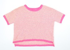 ASOS Women Pink & Cream Short