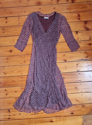 Nicole farhi silk dress - farhi,