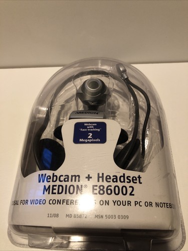 Medion webcam headphones - &,