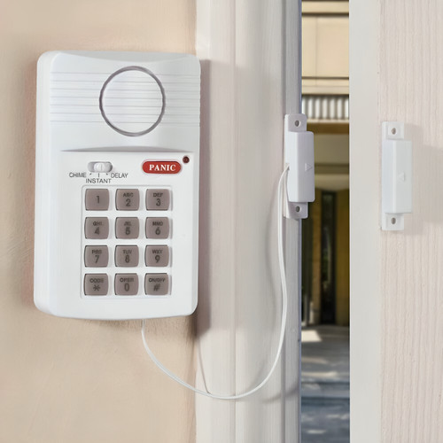 Wireless burglar alarm - burglar, shed