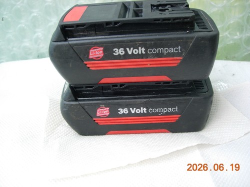 Bosch 36v battery - 1,3ah, both