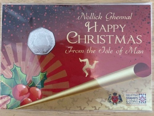 Isle man carded christmas - carded,