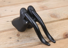 Black Aluminium Aero Brake Levers Hoods Vintage Retro Road Racing Touring Bike