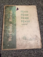 Leyland FG Workshop Manual FG K40 / FG k60 / FG K80 / FG K100