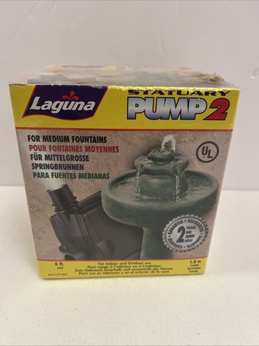 New laguna statuary pump - new, 2