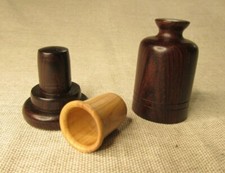 Handcrafted Turned Wooden