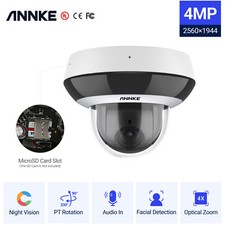 ANNKE CZ400 CCTV IP PTZ Security Camera 4X Optical Zoom Full Color Night Vision