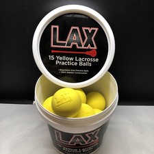 New LAX 15 Yellow Lacrosse