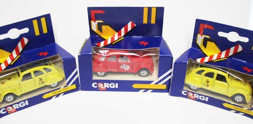 Corgi three 1984 citroen 2cv - corgi,