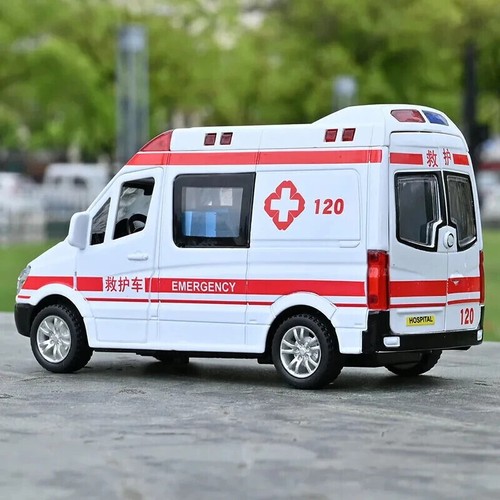 Alloy ambulance car model - alloy,