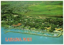 Lahaina Maui Hawaii Aerial