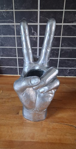 Antique silver colour peace - antique,