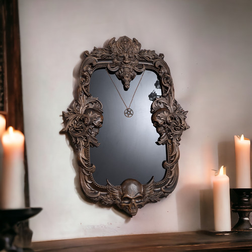 Gothic black wall - gothic, with