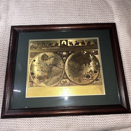Gold foiled blaeu piscator - gold,