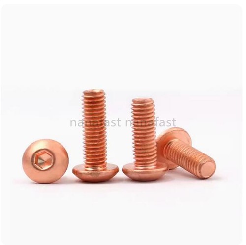 Pure copper hex socket bolts - pure,