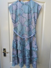 Vintage Dress 60s 70s Size 10