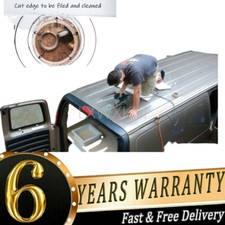 White Wind Driven Van Roof