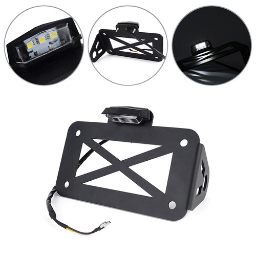 Side mount number license - number,