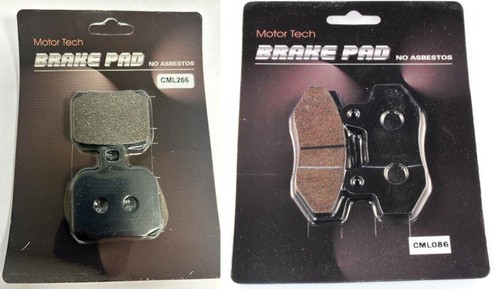 Front rear brake pads for - &,
