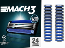 24PCS Gillette Mach3 Razors