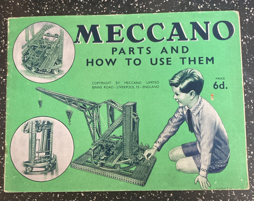 Vintage meccano parts - vintage,