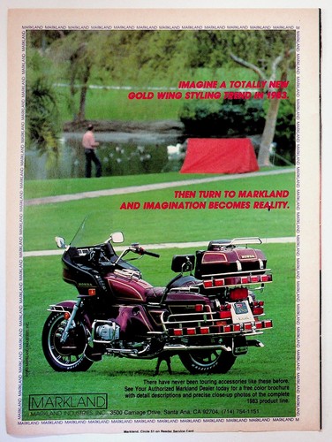 Vintage 1983 markland - markland, honda