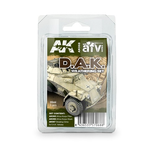 Afrika korps weathering set - weathering,